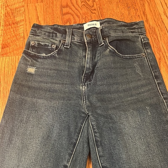 Pistola Woman’s Blue Flare Jeans Size 24 - Picture 3 of 7